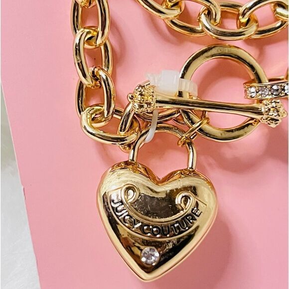 Juicy Couture HEART PENDANT BRACELET - Picture 2 of 4